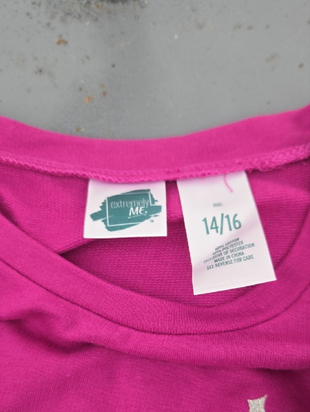 Girls' Magenta Ruffle-Sleeve - Picture 5 of 5